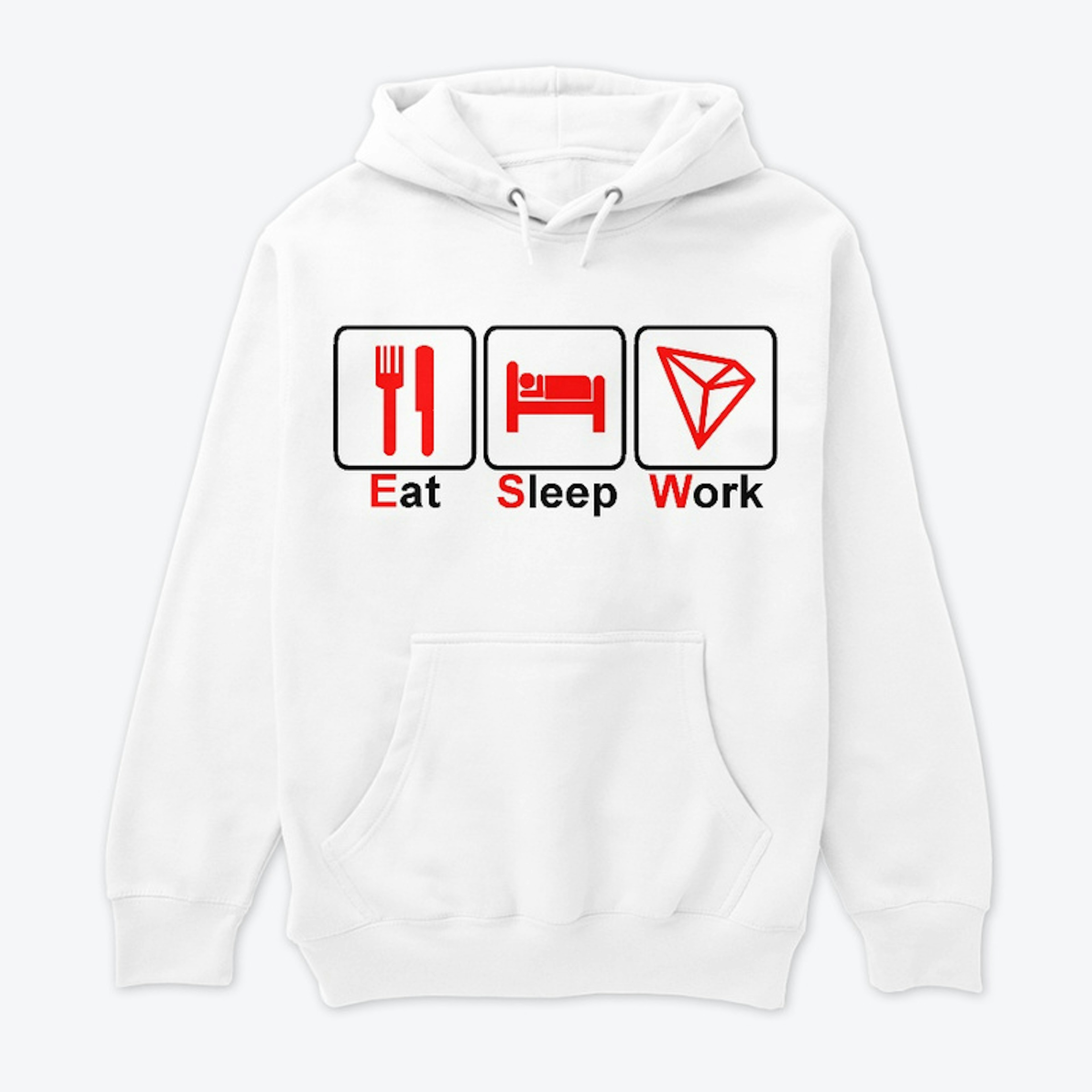 Eat Sleep Work Tron
